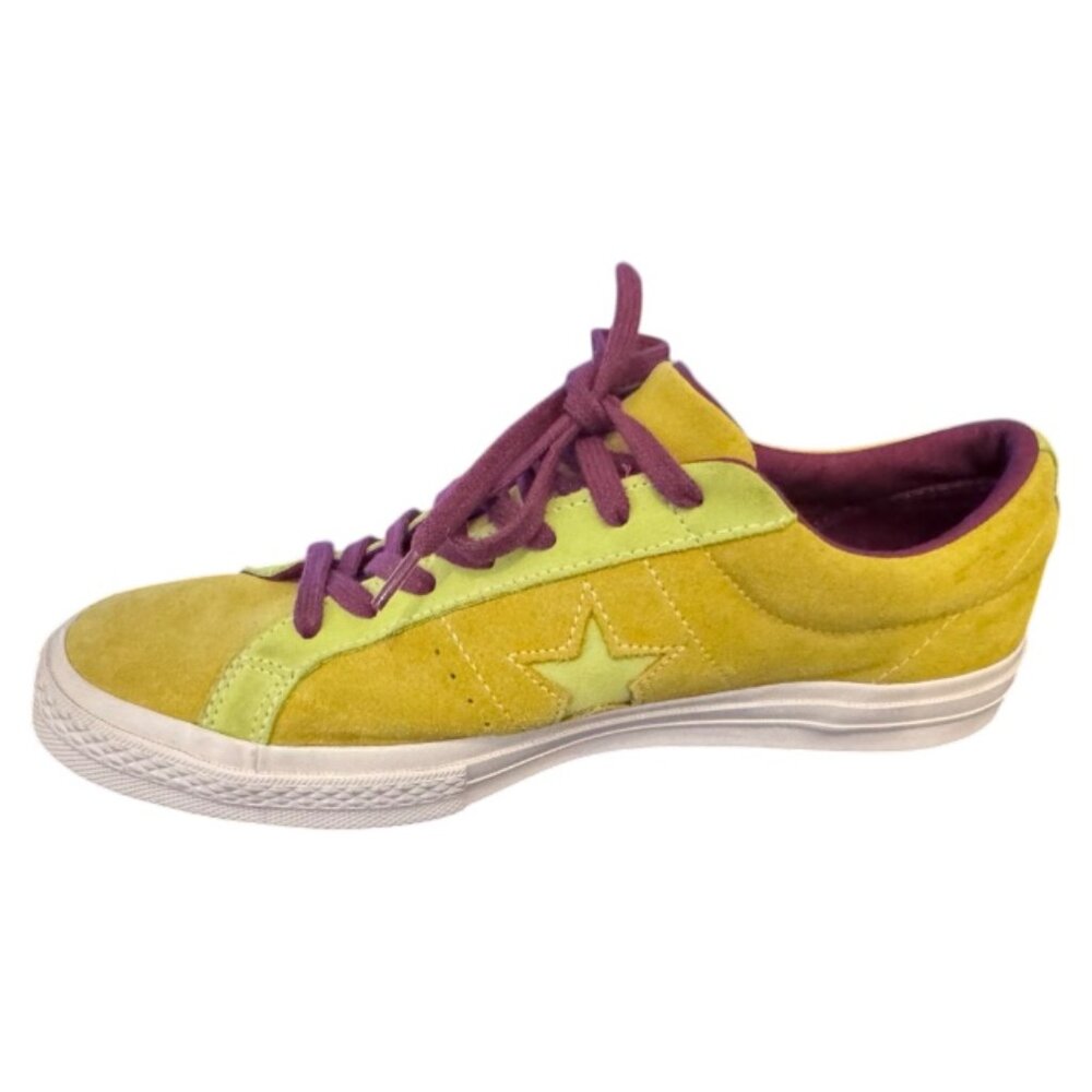 Ultra Rare/Discontinued/Vintage Style Converse One Star Ox Apple Green-Size 10.5 - Picture 2 of 12